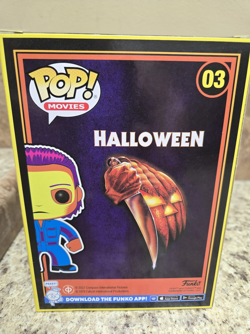 Funko POP! Movies Michael Myers Neon Special Edition - Picture 2 of 4